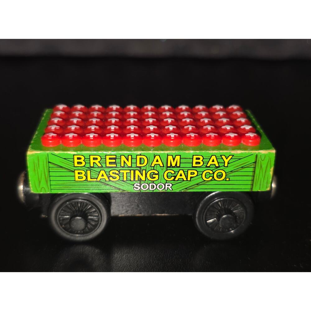 Thomas & Friends Wooden Railway Blasting Cap Car Train Tank Engine